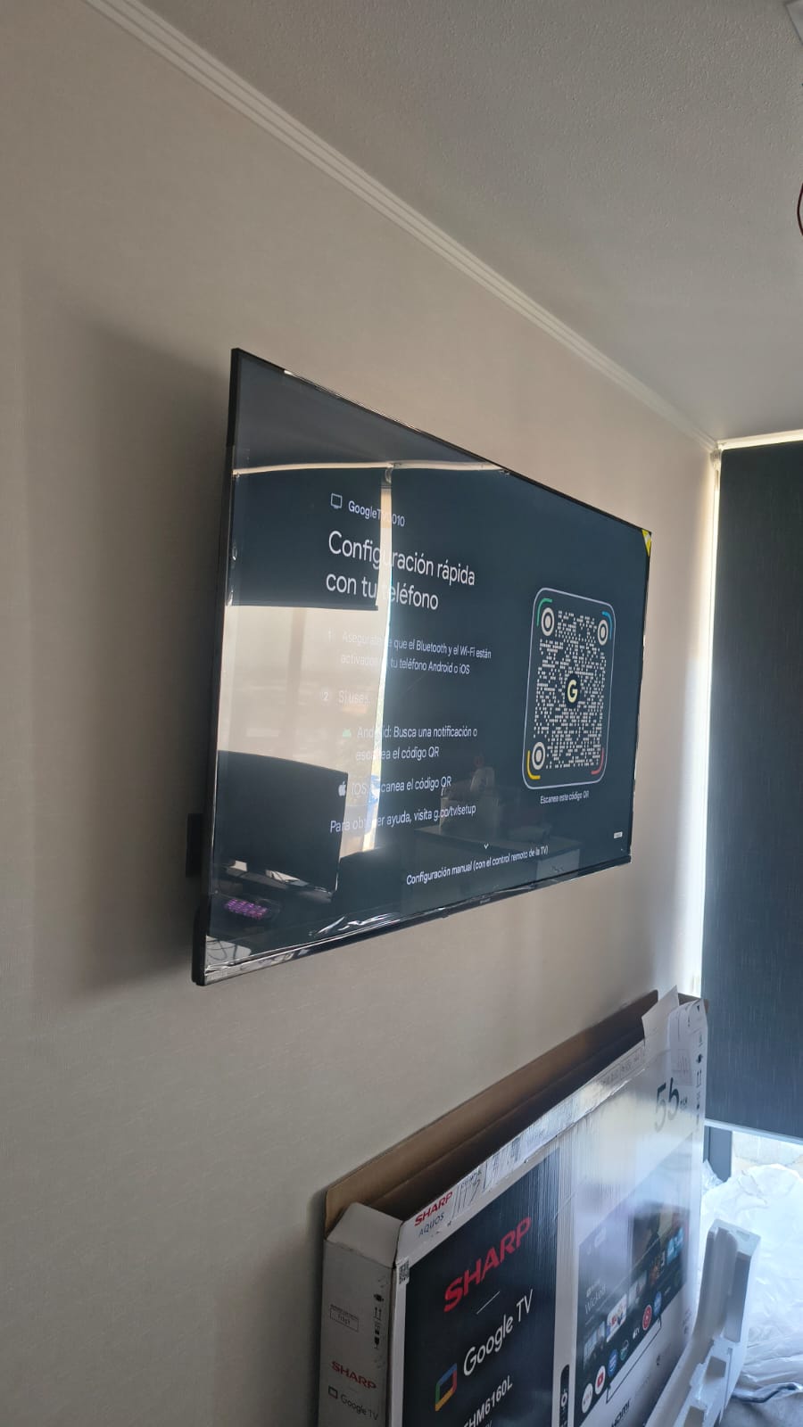 Soporte de TV instalado en La Florida