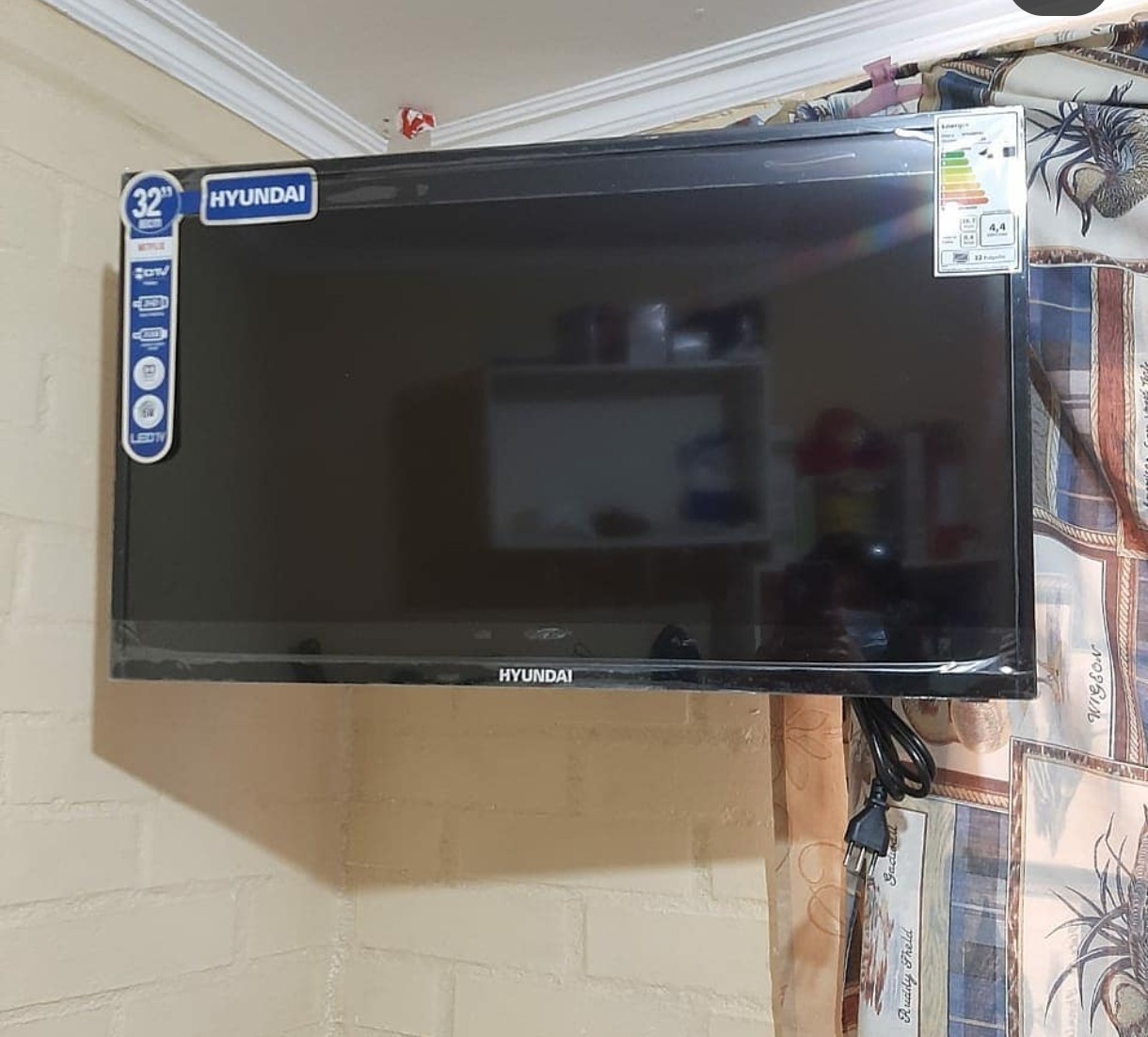 Soporte de TV instalado en Maipú