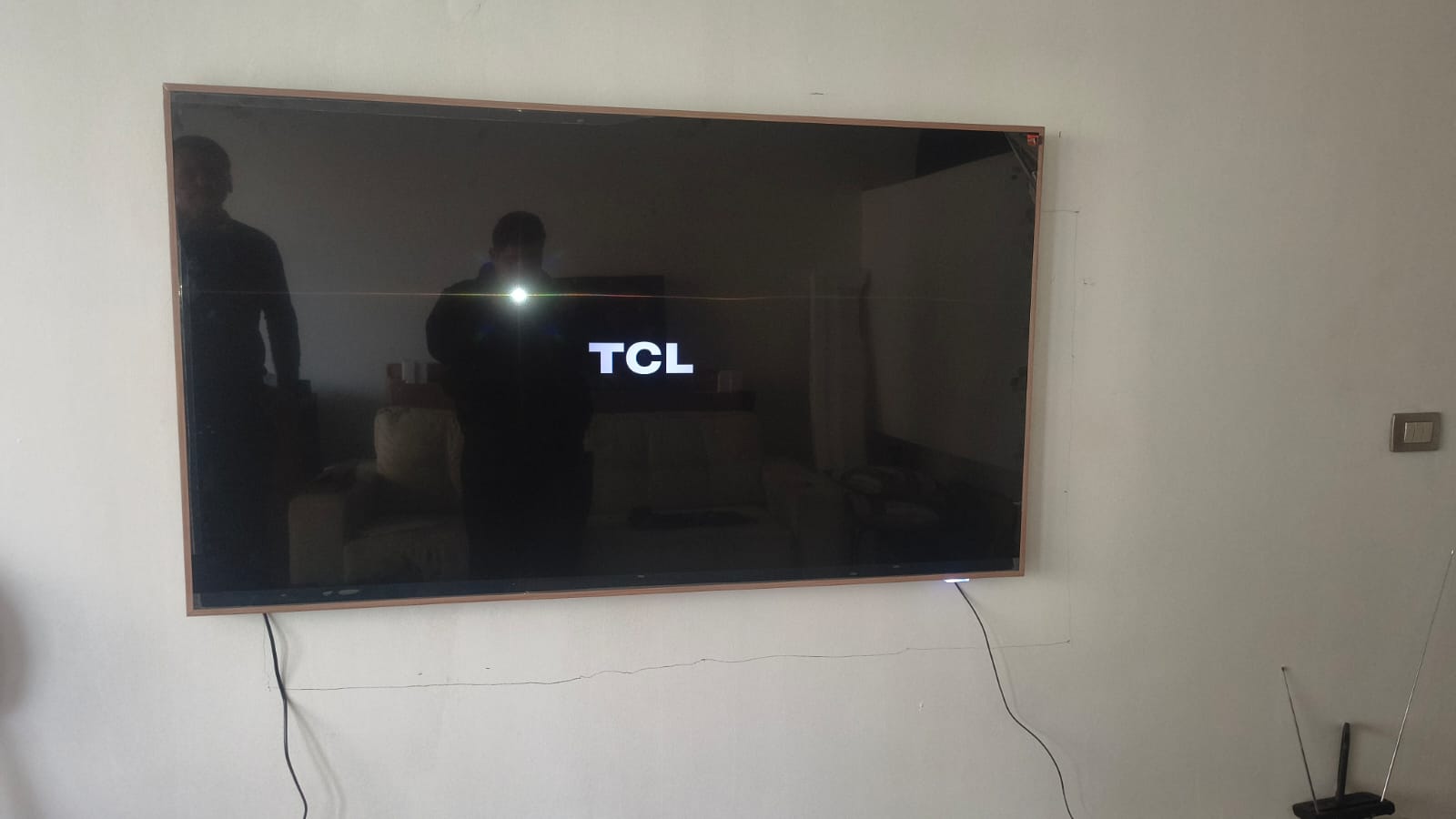 Soporte de TV instalado en San Miguel